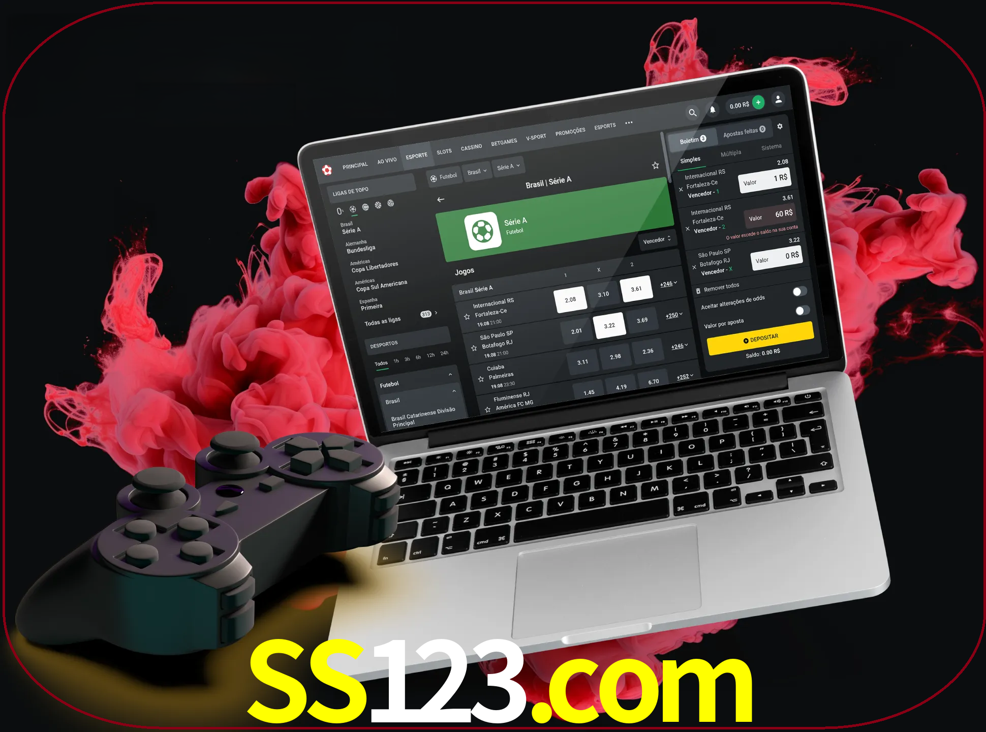 Visite a secção especial de jogos de vídeo em ss123 para descobrir em que jogos pode apostar e ganhar muito dinheiro.