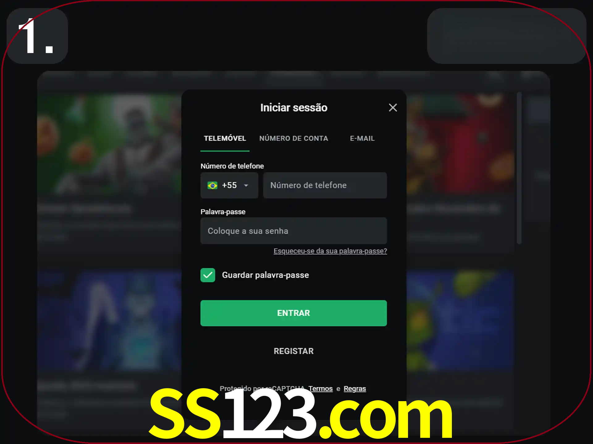 Acesse o site.